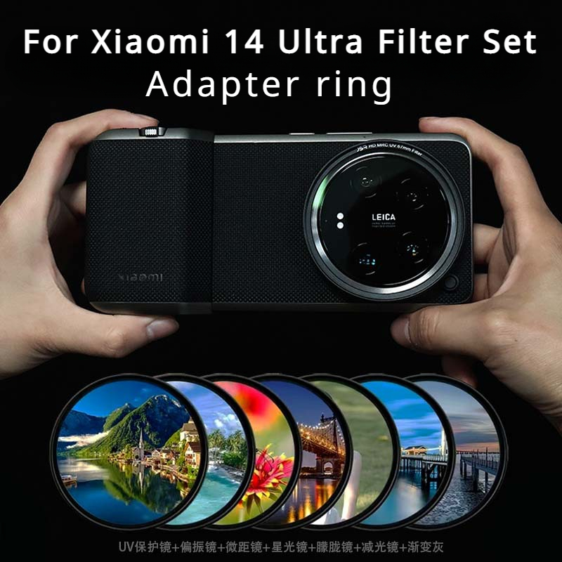 Photography Kit Xiaomi 15 Ultra - Para xiaomi 14 ultra filtro caso