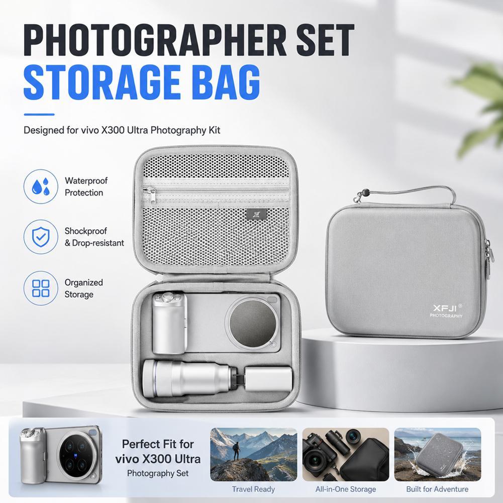 Photography Kit X300 - Estojo de Armazenamento para Kit de