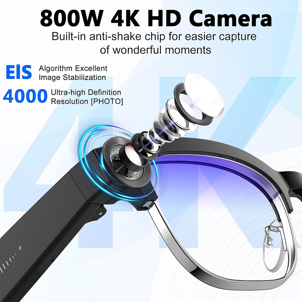 Óculos Inteligentes 4K com IA, - Photography Unit avaliação e preço