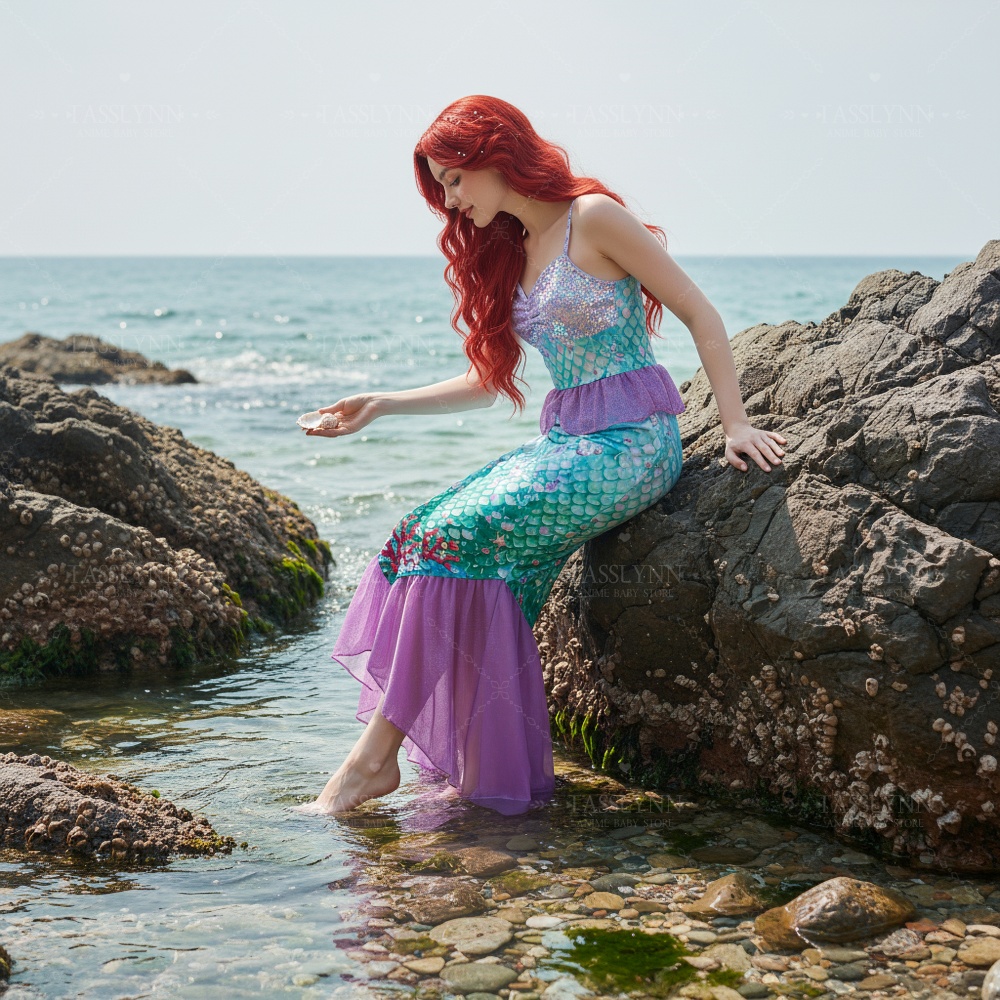 Fantasia da Pequena Sereia Ari - Photography Outfit avaliação e preço
