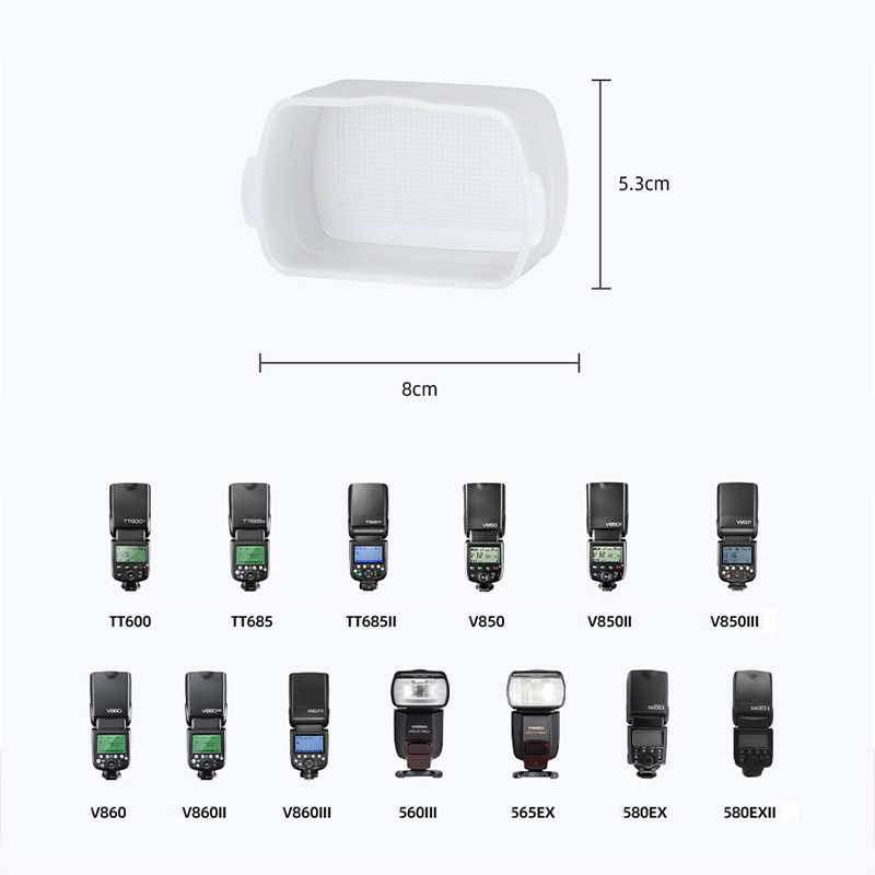 Difusor de flash cúpula salto  - Pop Up Flash Diffuser avaliação e preço