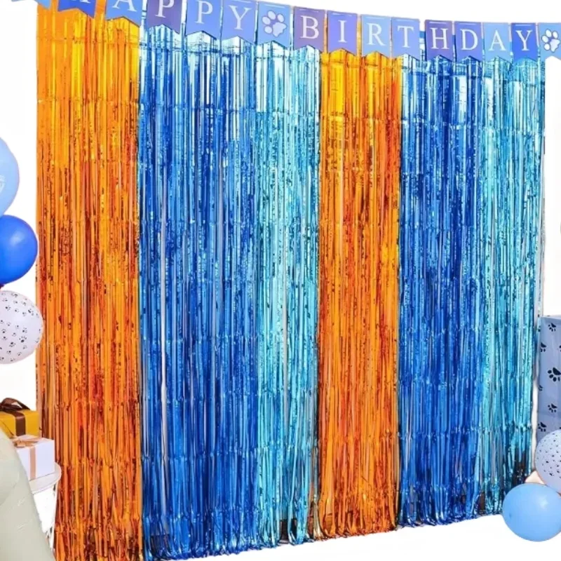 Cortinas com franjas de folha, - Photography Website avaliação e preço