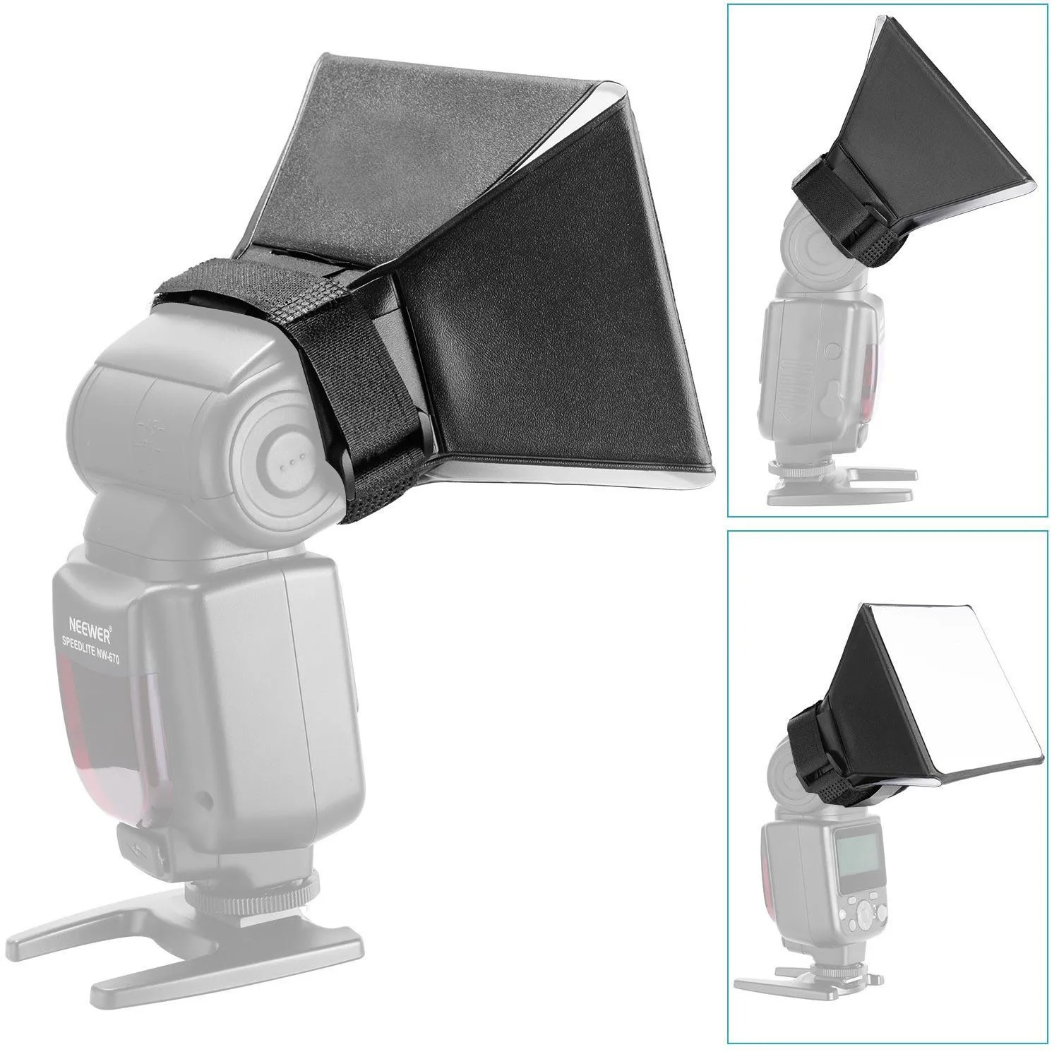 Refletor difusor de flash soft - Pop Up Flash Diffuser avaliação e preço