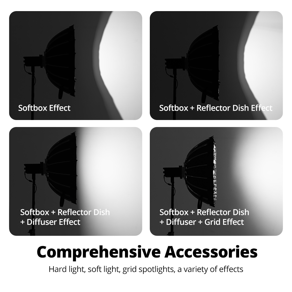 AMBITFUL BDPro 65cm 85cm Studi - Beauty Dish Softbox avaliação e preço