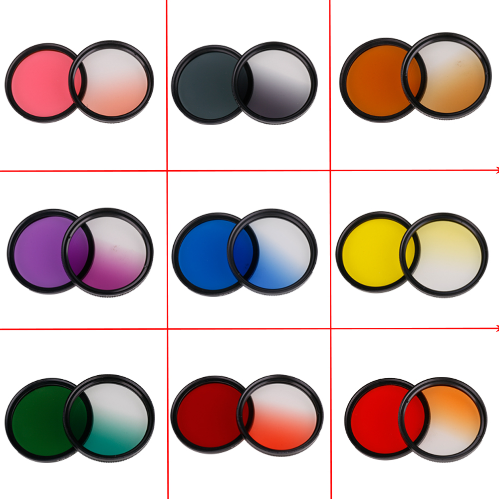 NOVO Filtro de Cor para Lentes - Photography Yellow Filter avaliação e preço