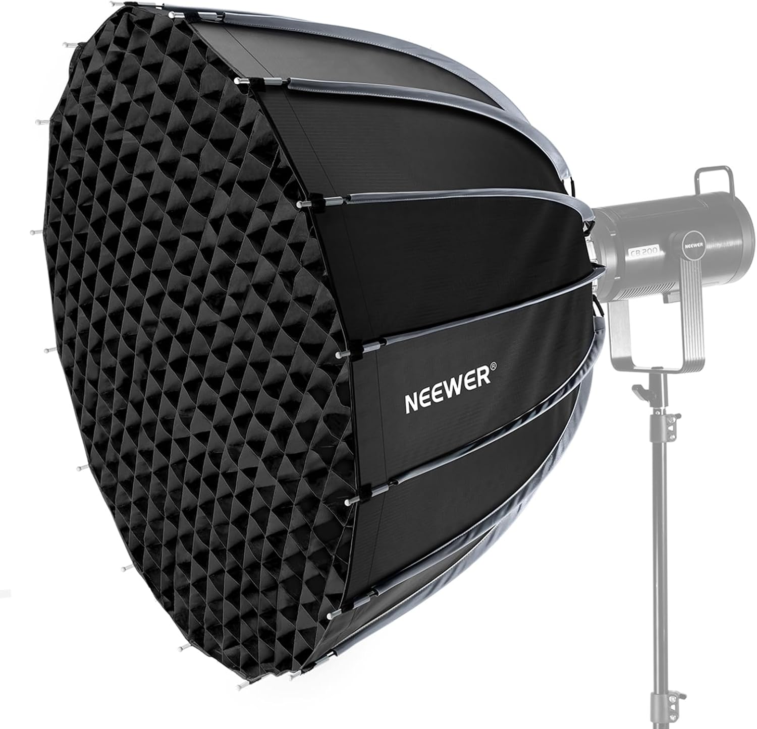 Softbox Parabólico com Montage - Pop Up Flash Diffuser avaliação e preço