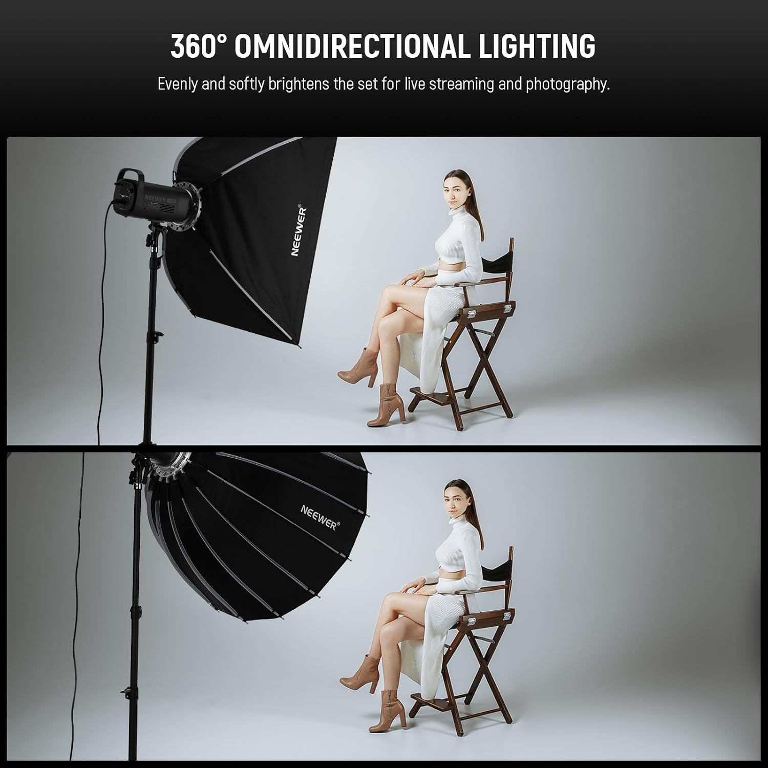 Softbox Parabólico com Montage - Pop Up Flash Diffuser avaliação e preço