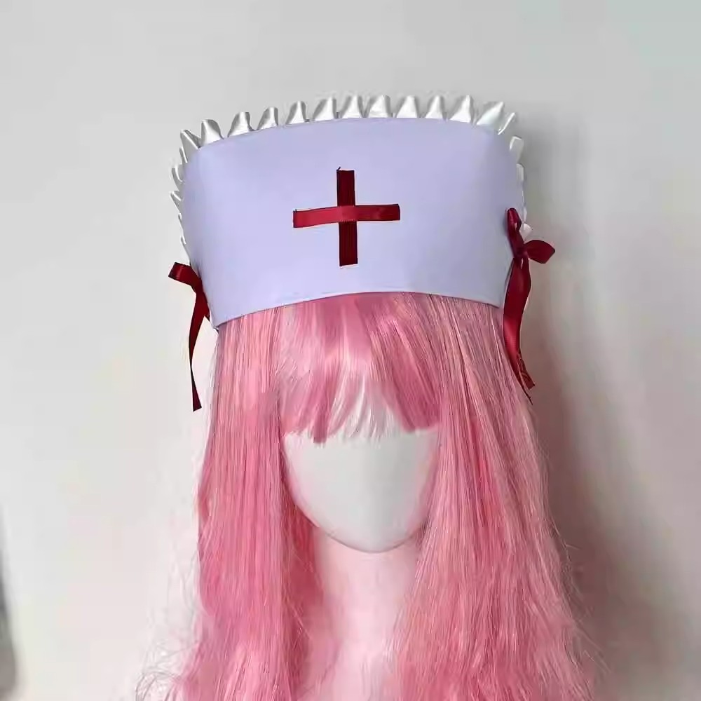 Cosplay enfermeira boné chapéu - Photography Unit avaliação e preço